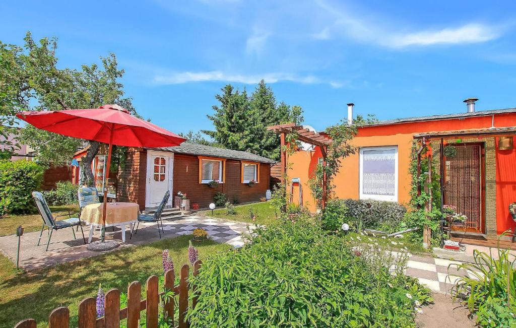 Zahrada ubytování Ferienhaus Waren Müritz