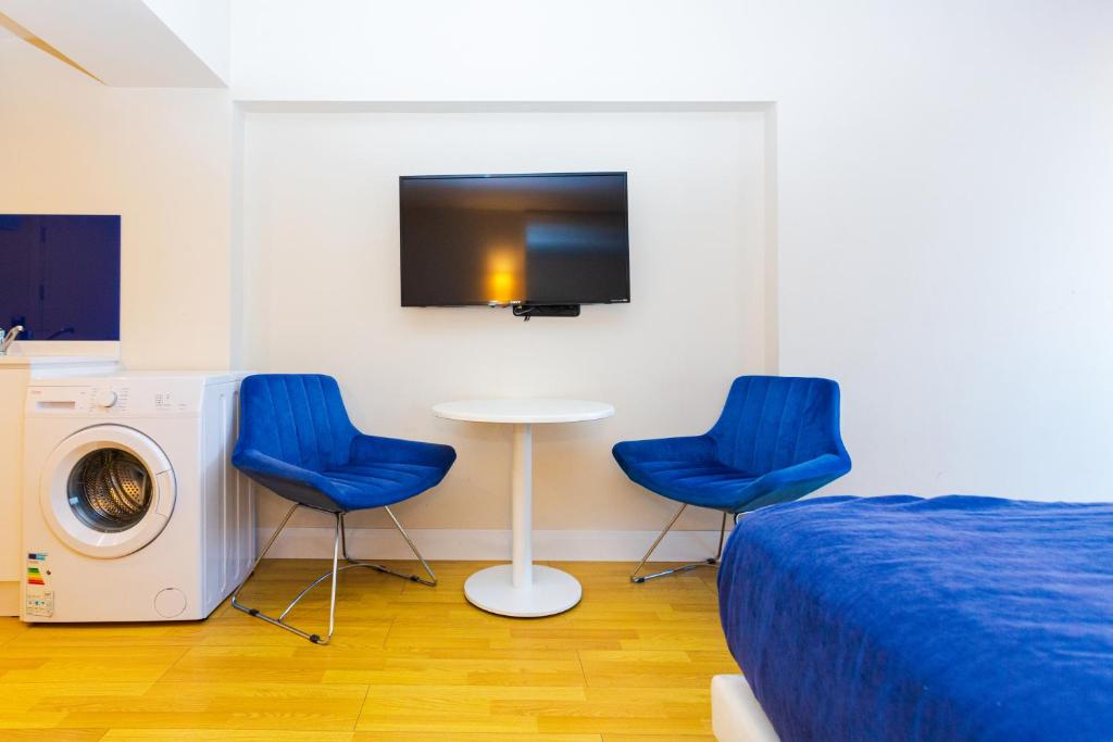 Posezení v ubytování VIP APARTmENTS N10