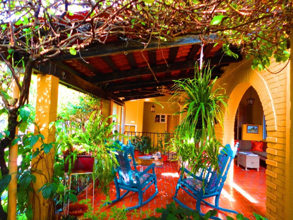 Zahrada ubytování La Posada de Juan B&B