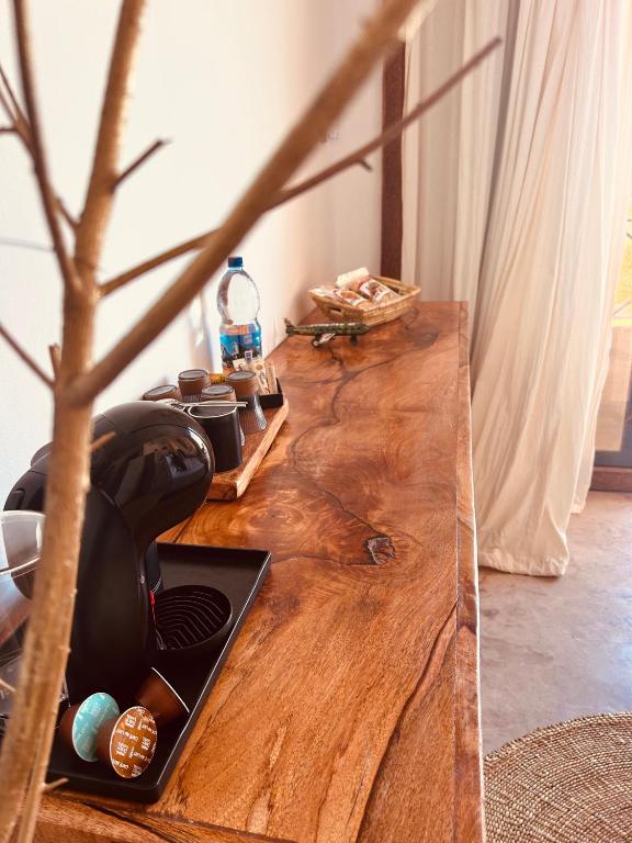 Ein Sitzbereich in der Unterkunft Zanzi Soul Luxury Boutique Hotel