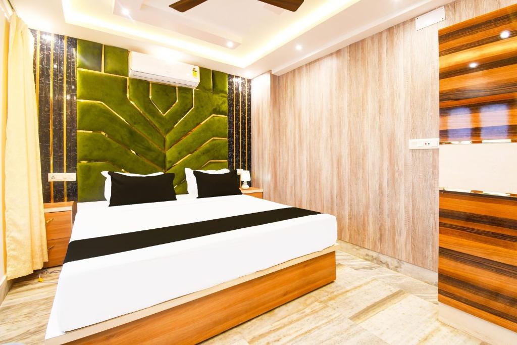 Postel nebo postele na pokoji v ubytování Super Hotel O HAVEN INN