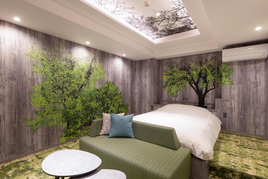 Posezení v ubytování Hotel Foroot - Adult Only