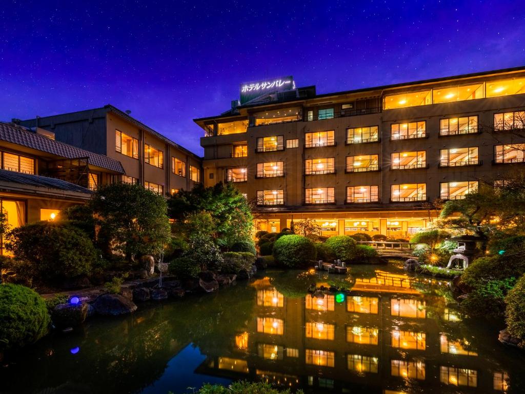 旅館が所在する建物