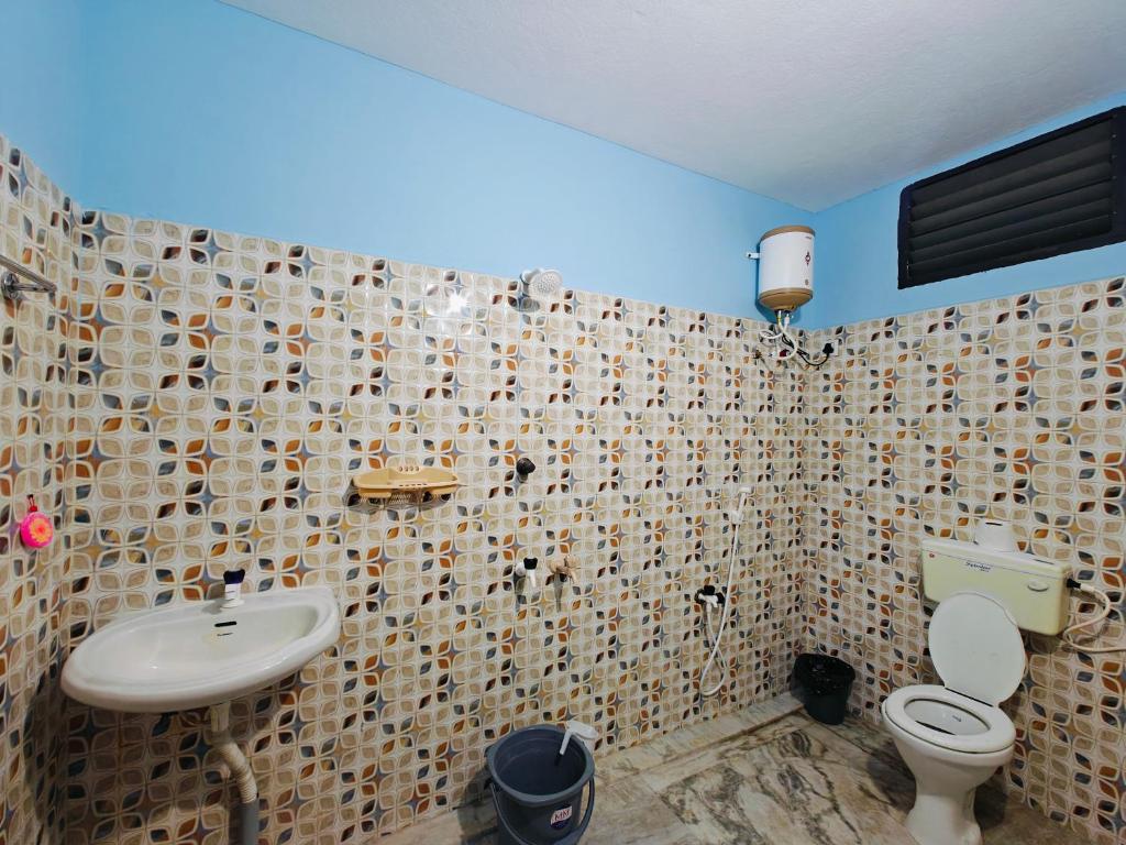 Koupelna v ubytování GV Homes Independent villa