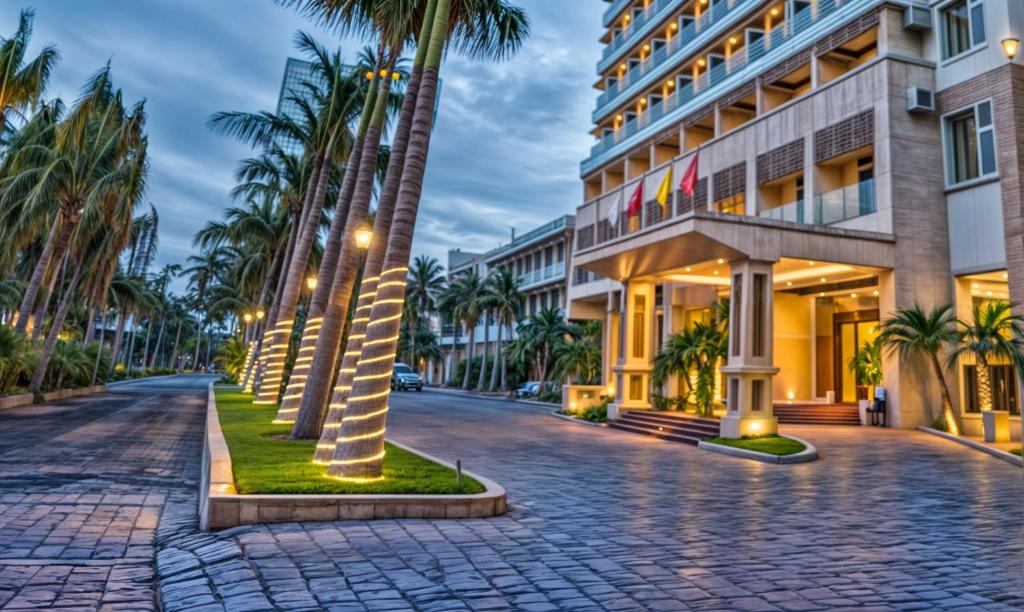 Budova, kde se hotel nachází