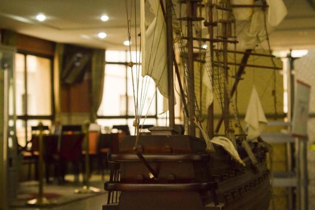 Istumisnurk majutusasutuses Hôtel Atenas