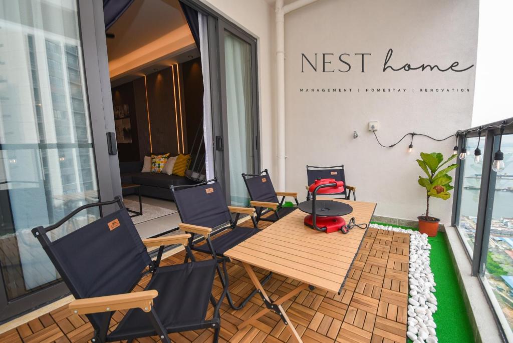 R&F Princess Cove by Nest Home at Johor Bahru - Appartamento Con 3 Camere Da Letto E Vista Mare