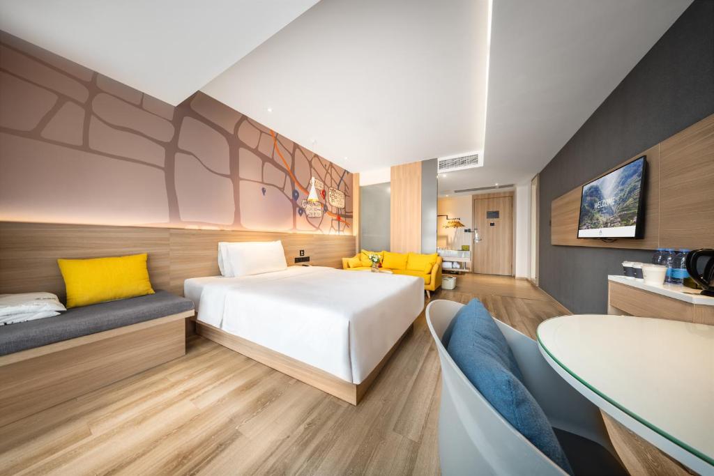 Atour X Hotel Chengdu Xipu Southwest Jiaotong University - Habitación Doble Elegante