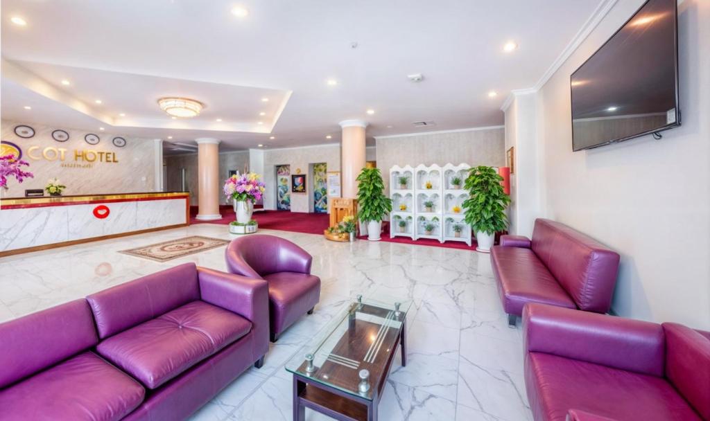 Posezení v ubytování CCT Luxury Hotel