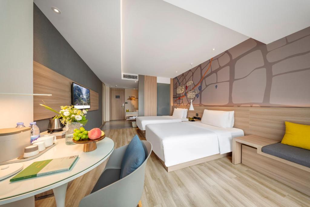 Atour X Hotel Chengdu Xipu Southwest Jiaotong University - Sala Gemela Ejecutiva