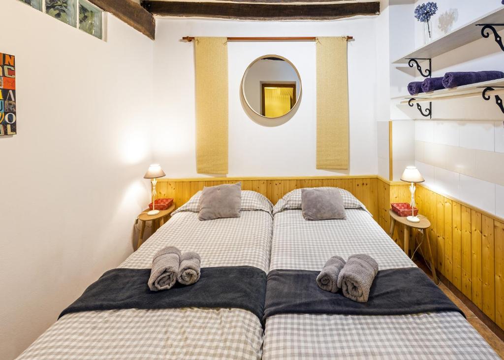 Postel nebo postele na pokoji v ubytování Casas las Carolinas