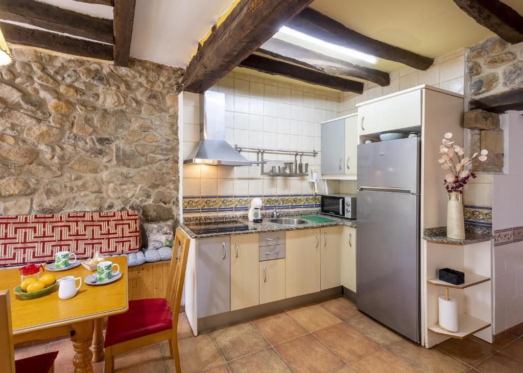 Kuchyň nebo kuchyňský kout v ubytování Casas las Carolinas