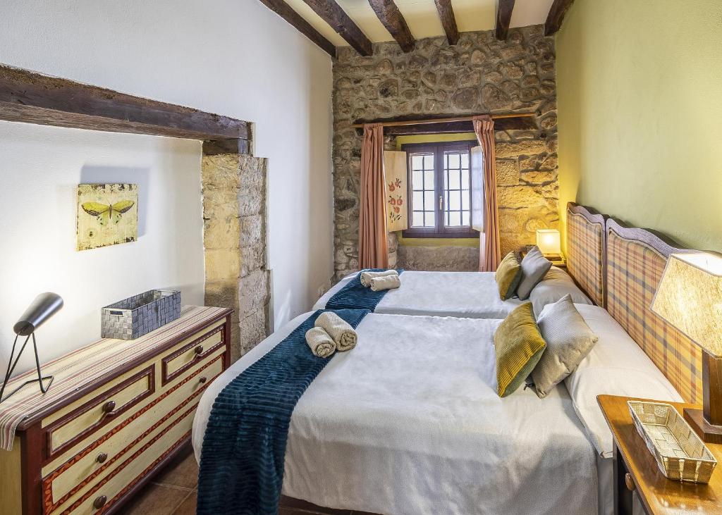 Postel nebo postele na pokoji v ubytování Casas las Carolinas