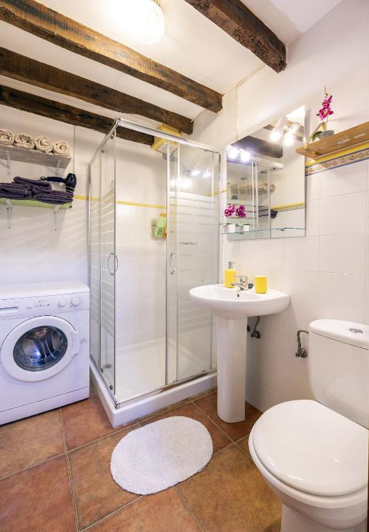 Koupelna v ubytování Casas las Carolinas
