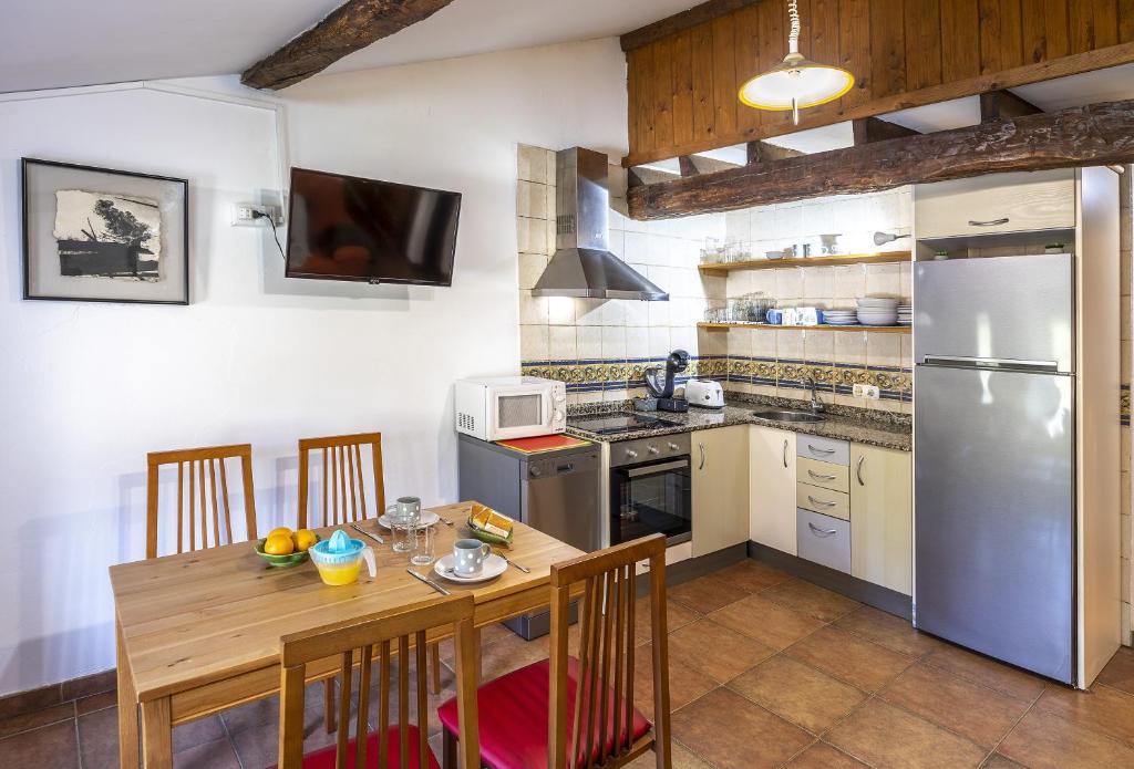 Kuchyň nebo kuchyňský kout v ubytování Casas las Carolinas