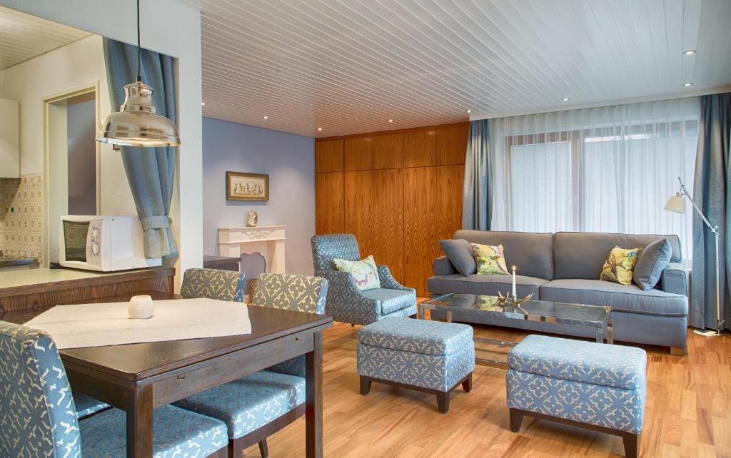 Posezení v ubytování Ferienresort am Mattenweg