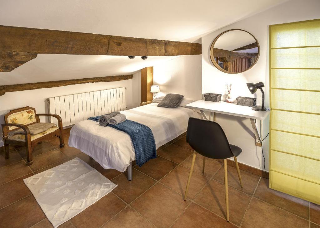 Postel nebo postele na pokoji v ubytování Casas las Carolinas
