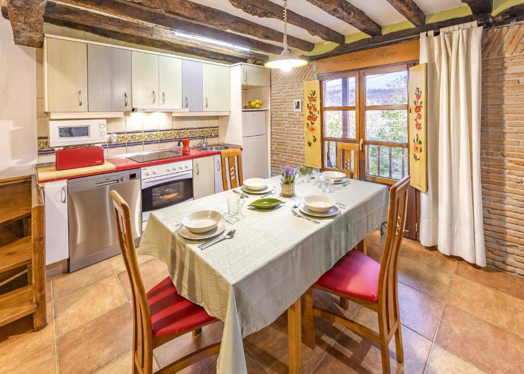 Kuchyň nebo kuchyňský kout v ubytování Casas las Carolinas