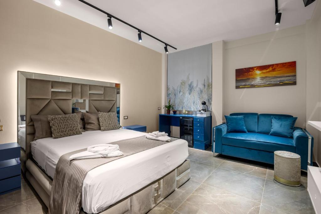 Postel nebo postele na pokoji v ubytování D'ossuna66 Classic