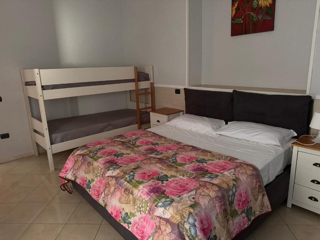 Postel nebo postele na pokoji v ubytování Hotel VistaMare