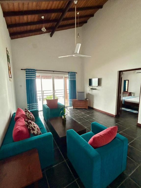 Posezení v ubytování Reef Bungalow Hotel
