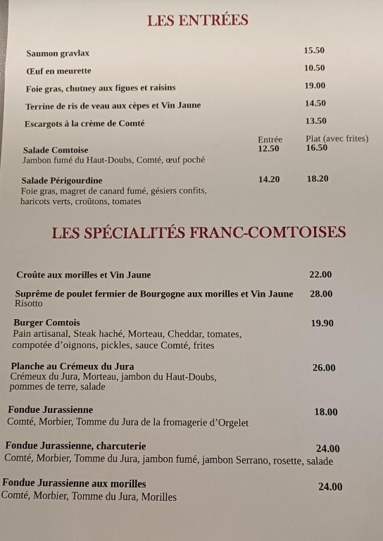 Fotografie z fotogalerie ubytování Hôtel Le Vouglans - Restaurant La Valouse v destinaci Orgelet