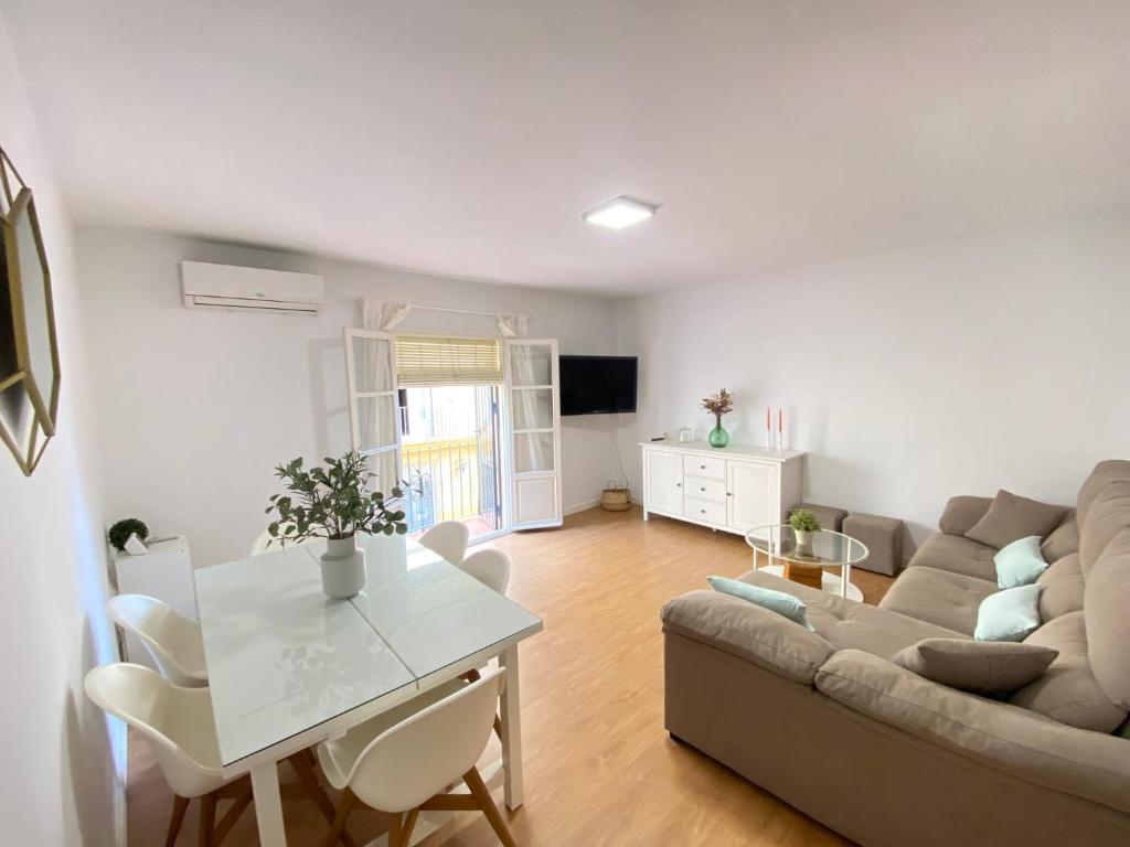 TV a/nebo společenská místnost v ubytování Sánchez Home, Pleno Centro