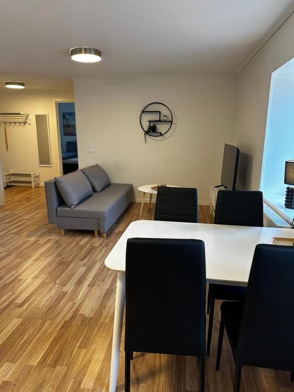 Posezení v ubytování Hotell Silverborgen