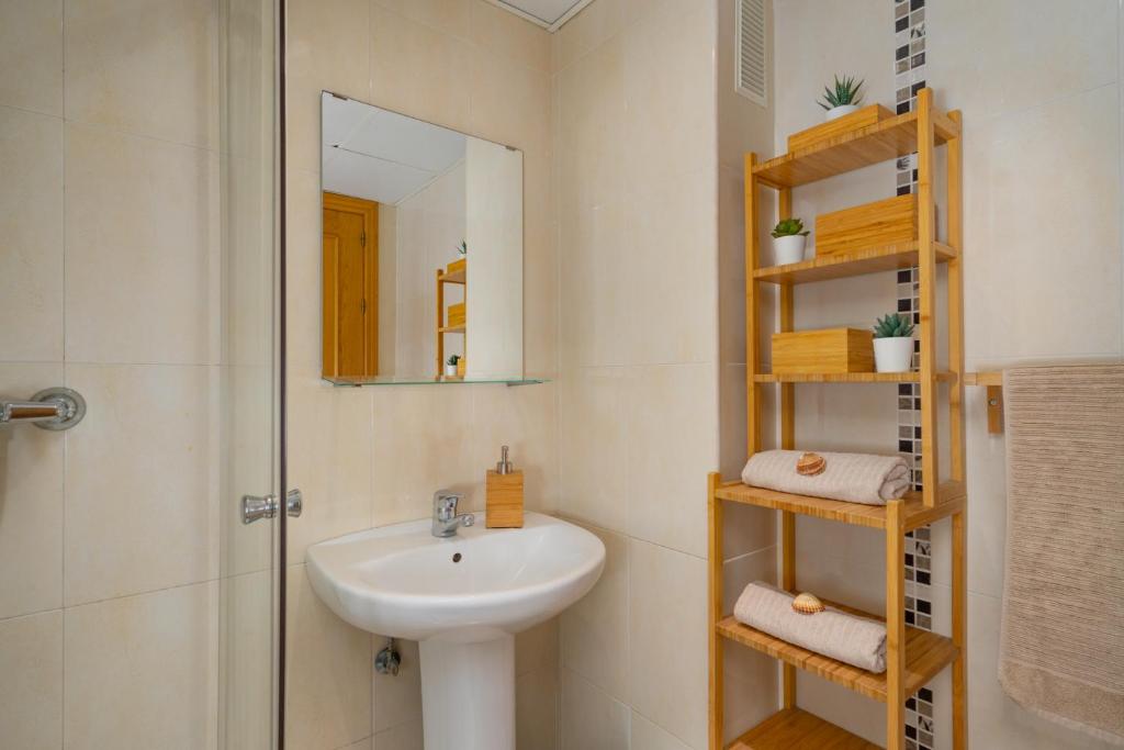 Kúpeľňa v ubytovaní Nice apartments 20 meters from the beach