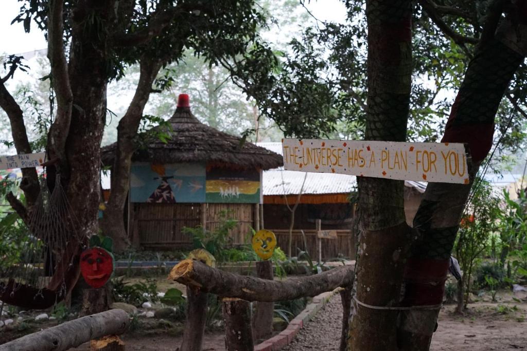 Giardino di Pemsee's Tree Town - Eco-friendly,Tree house hostel