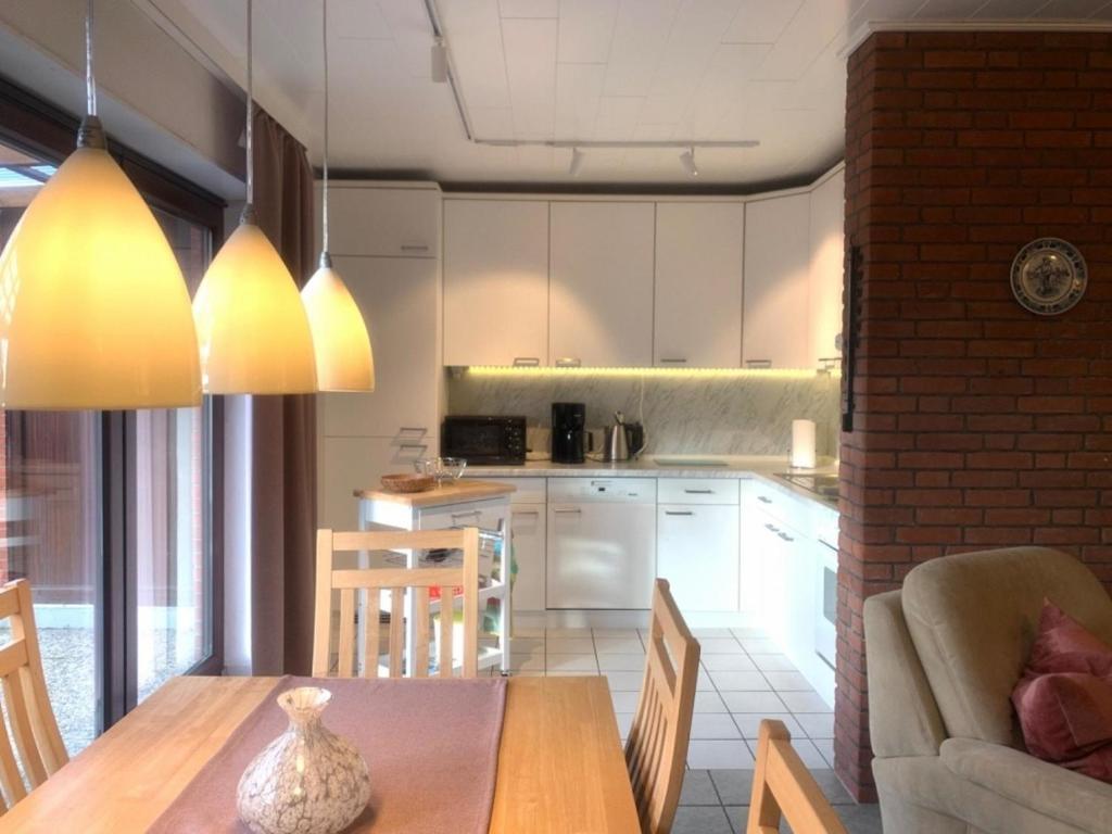 Η κουζίνα ή μικρή κουζίνα στο Wohnung 36