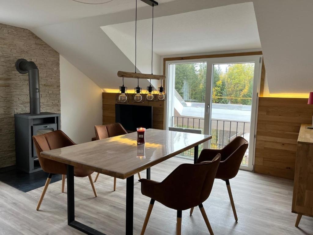 Et opholdsområde på Harzhaus Altenau - Wohnung 3