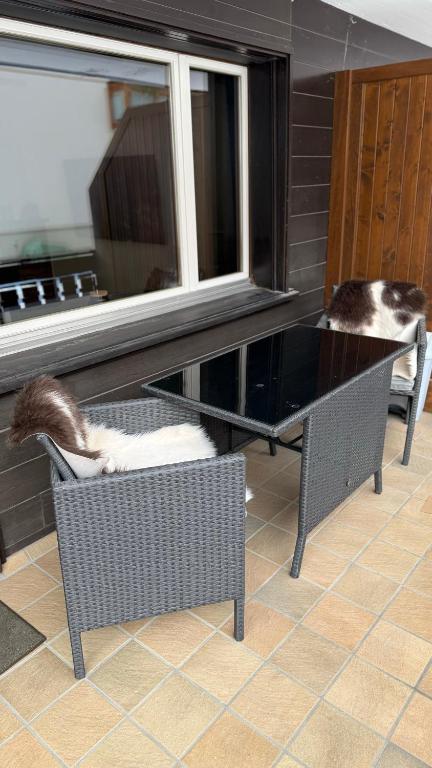 Posezení v ubytování Chalet Apt Melesez