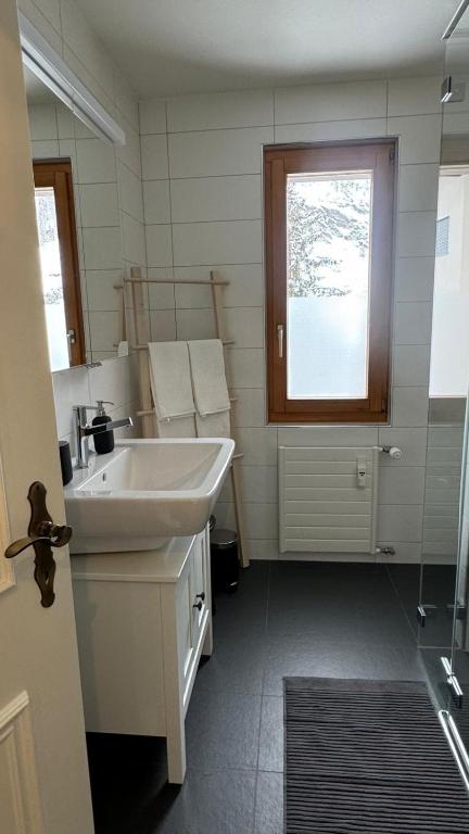 Koupelna v ubytování Chalet Apt Melesez