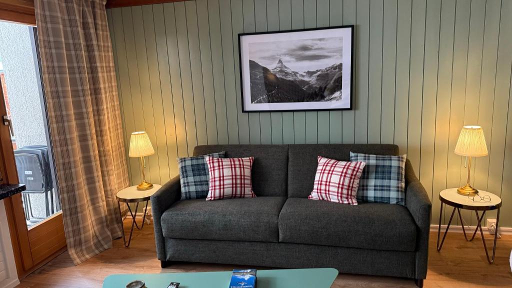 Posezení v ubytování Chalet Apt Melesez