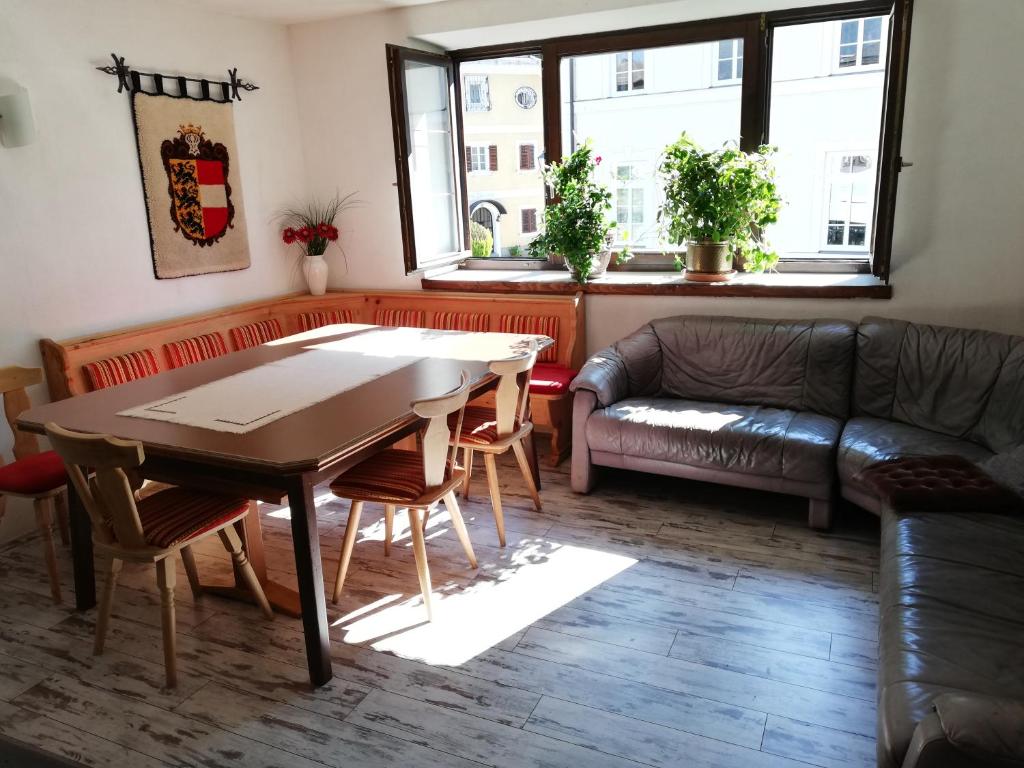 Posezení v ubytování Ferienwohnung Walker
