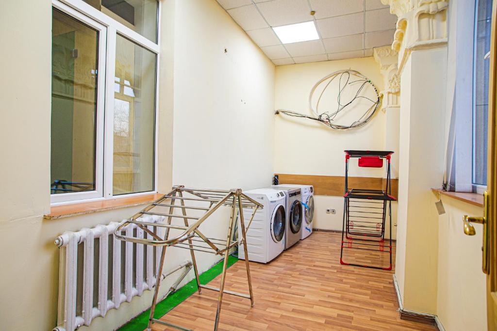 Postel nebo postele na pokoji v ubytování Sun Hostel