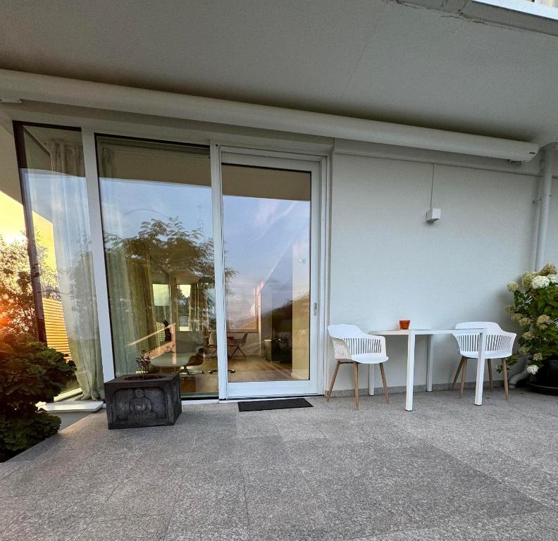 Posezení v ubytování Weisse Villa am Millstätter See