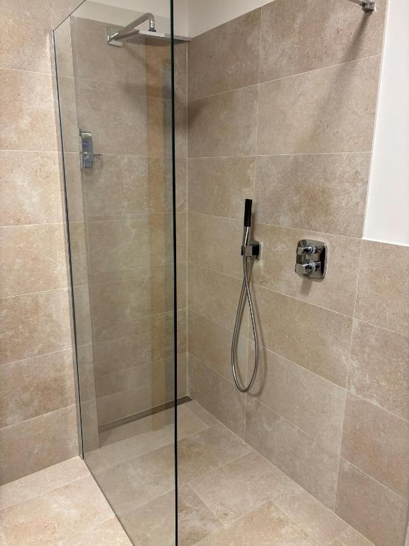 Koupelna v ubytování Appartment Valentin