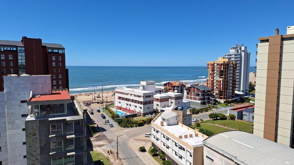 En generel havudsigt eller havudsigten taget fra lejligheden