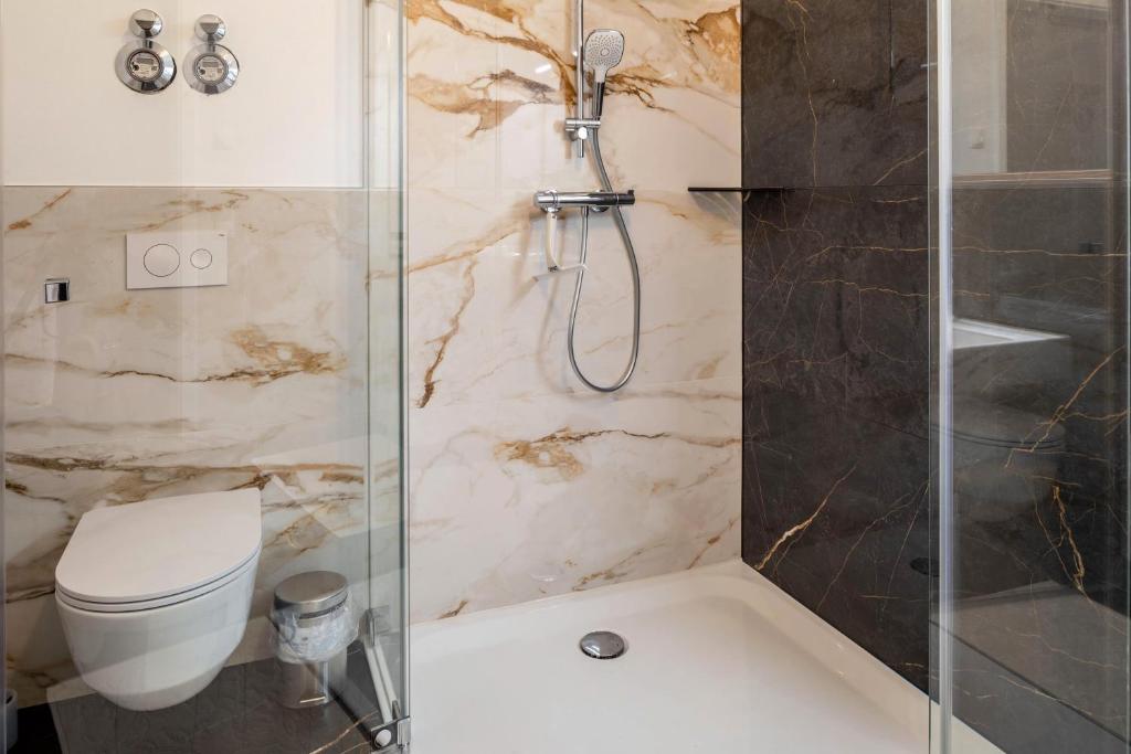Koupelna v ubytování Felsenkeller Appartements