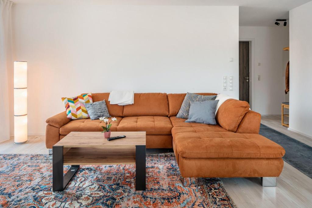 Posezení v ubytování Felsenkeller Appartements