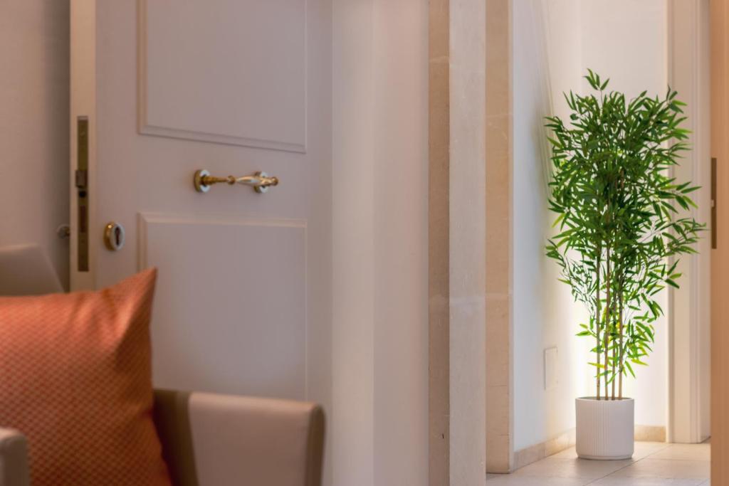 Posezení v ubytování Palazzo San Lazzaro - Jacuzzi Rooms & Suites Lecce Selection