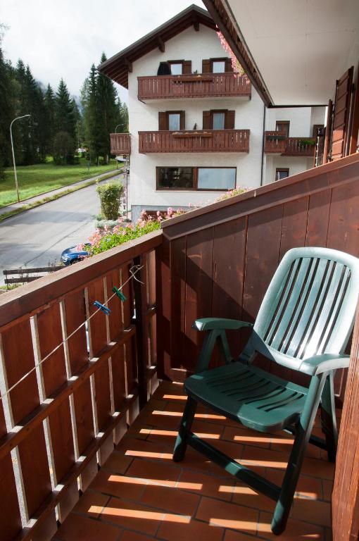 Balkón nebo terasa v ubytování Garnì Mariolina