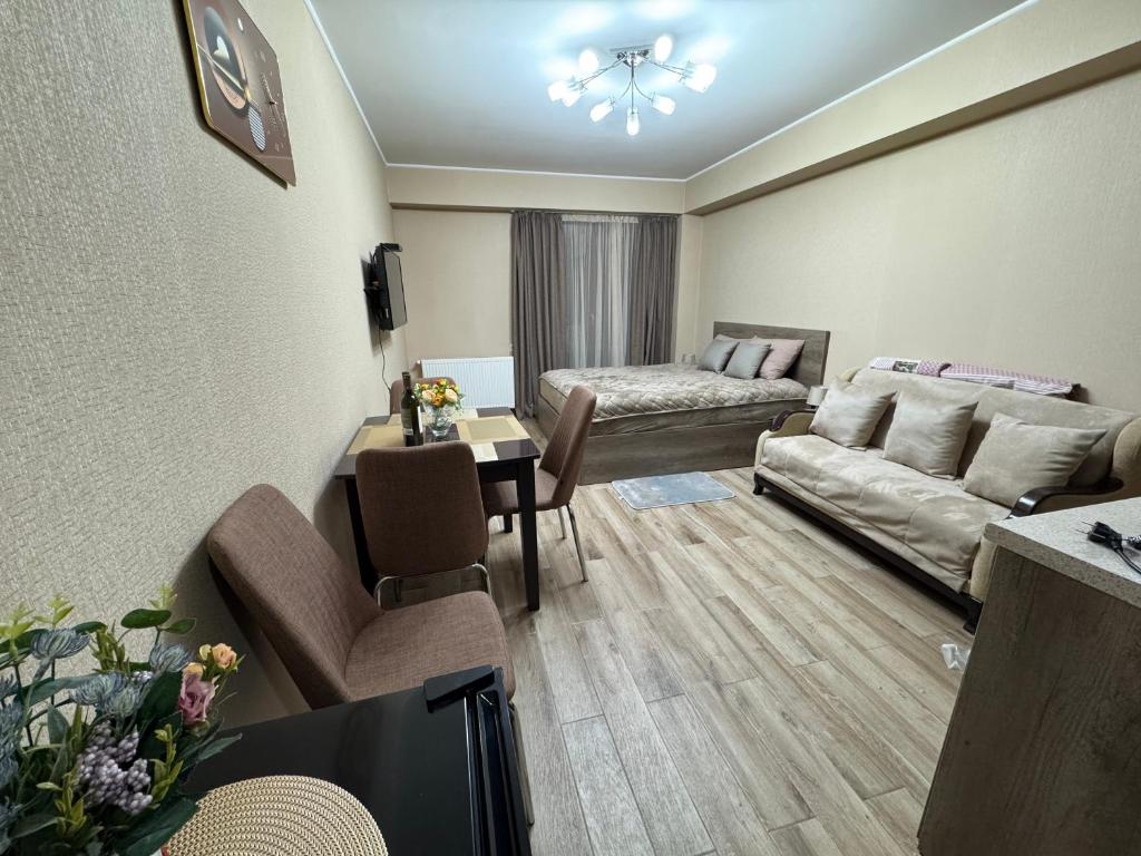 Posezení v ubytování Tamuna Apartment In New Gudauri - Block 3 - N315