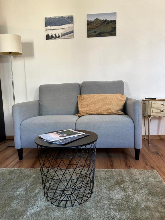 Posezení v ubytování Ferienwohnung Astis