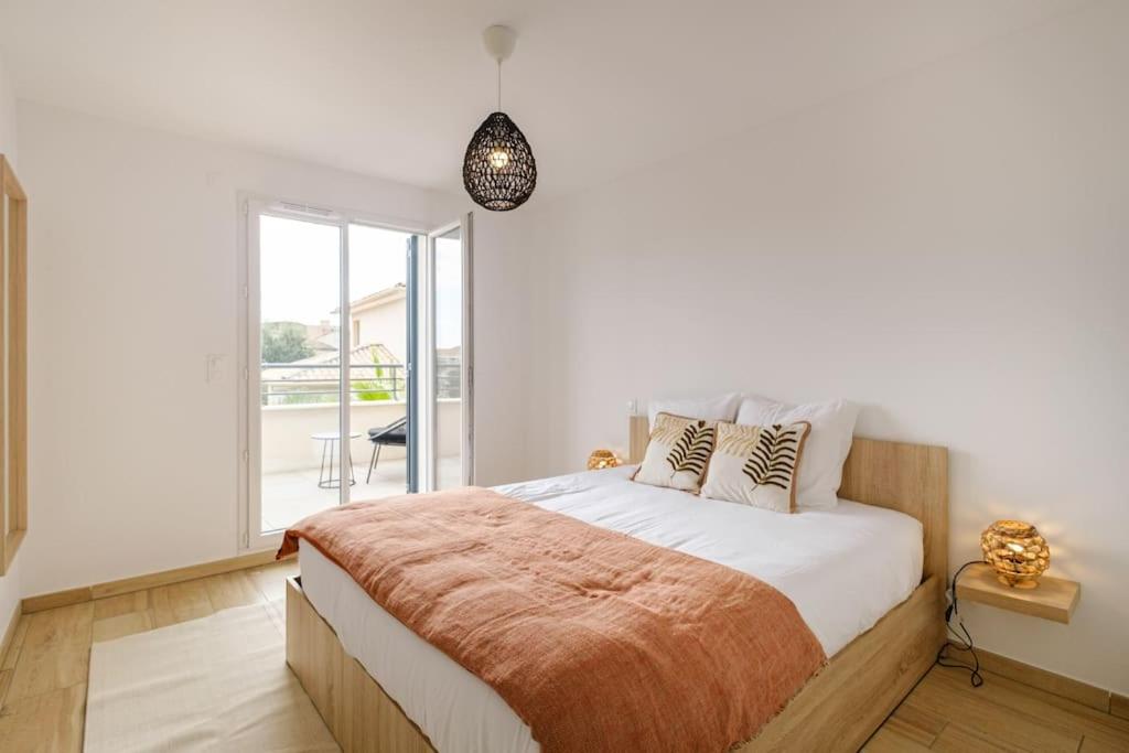 Maison cosy 4 chambres avec jardin Golfe St Tropez