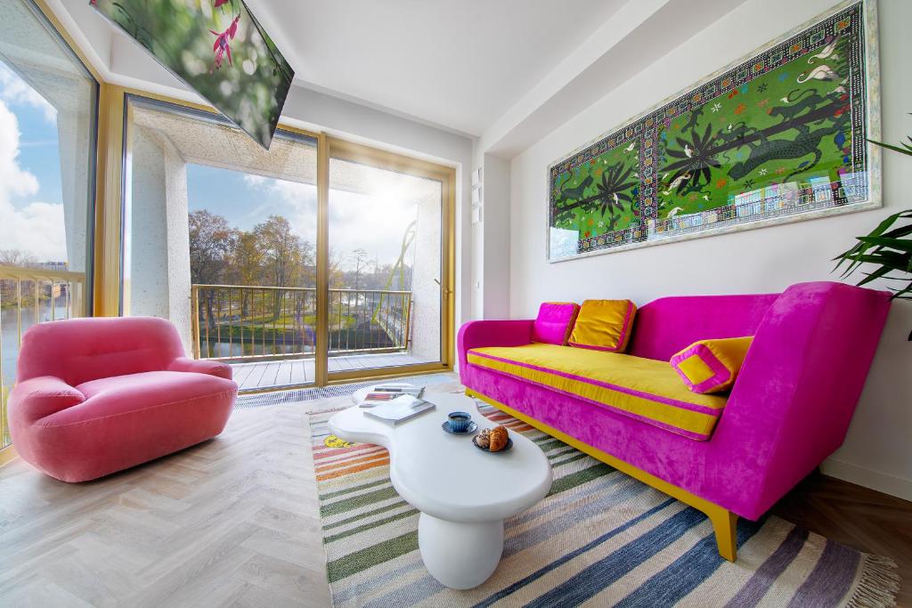 Boulevard Drobnera Residence - Apartamenty z widokiem na Odre - Resim 11