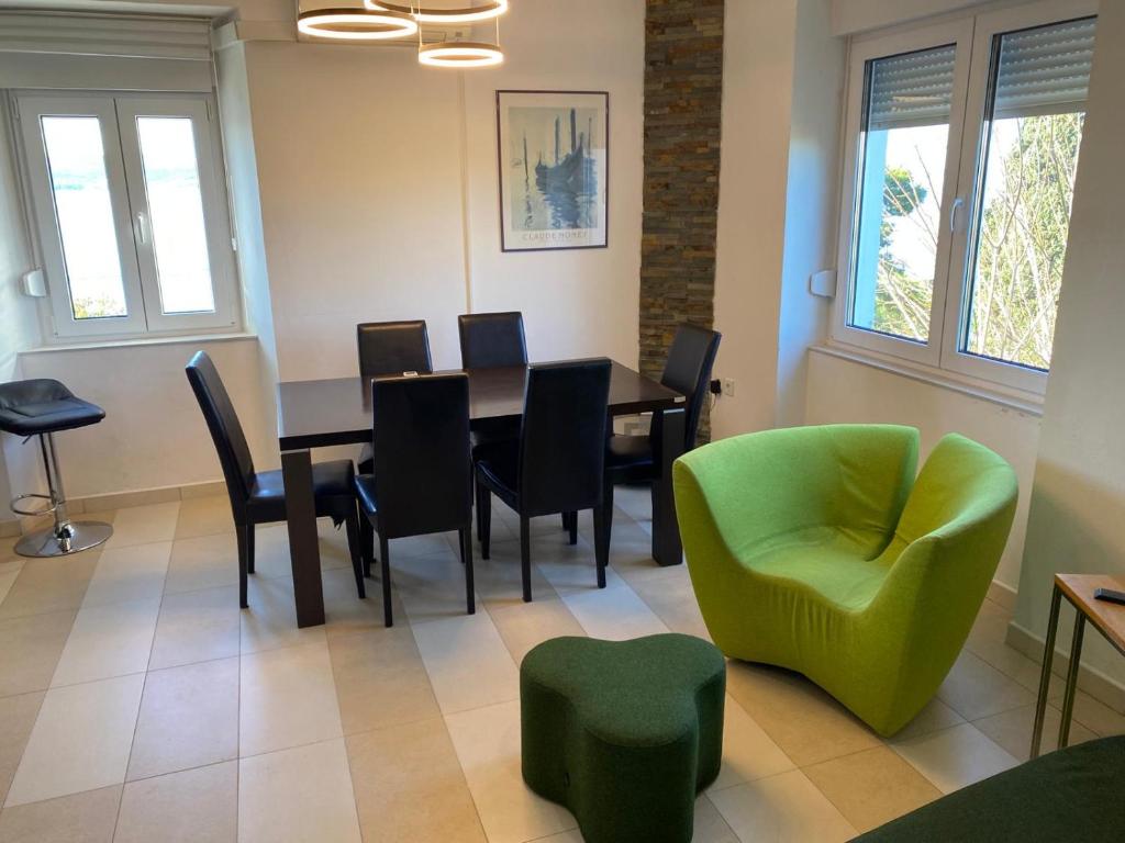 Posezení v ubytování Ferienwohnung Zadar-City