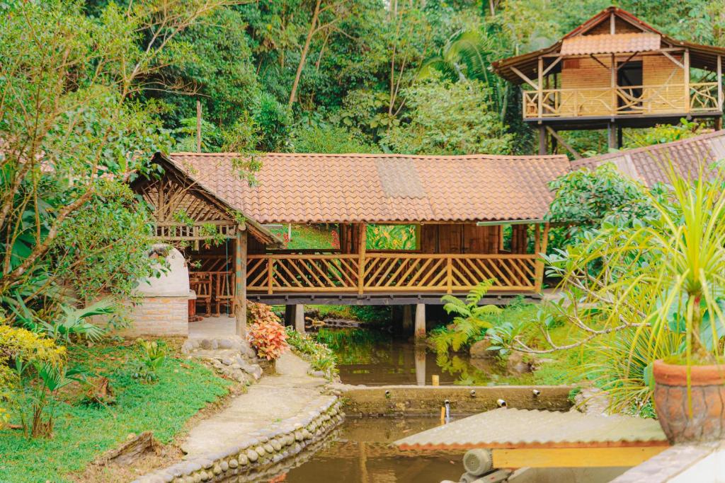 Zahrada ubytování Finca Las Palmas Ecolodge